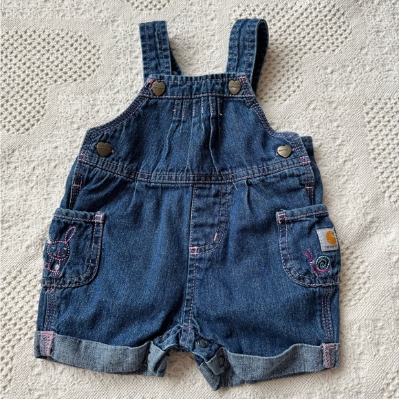 Carhartt Other - Carhartt Shortalls 6 months Cotton